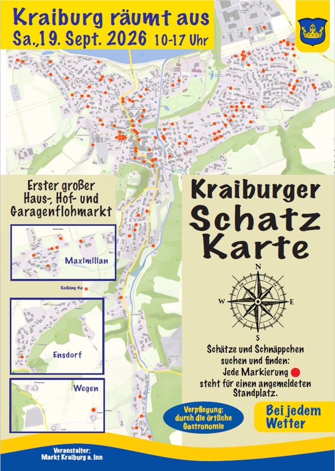 Kraiburg räumt aus - Schatzkarte!